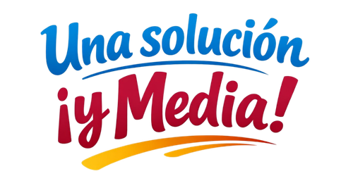 Una Solución y Media Logo